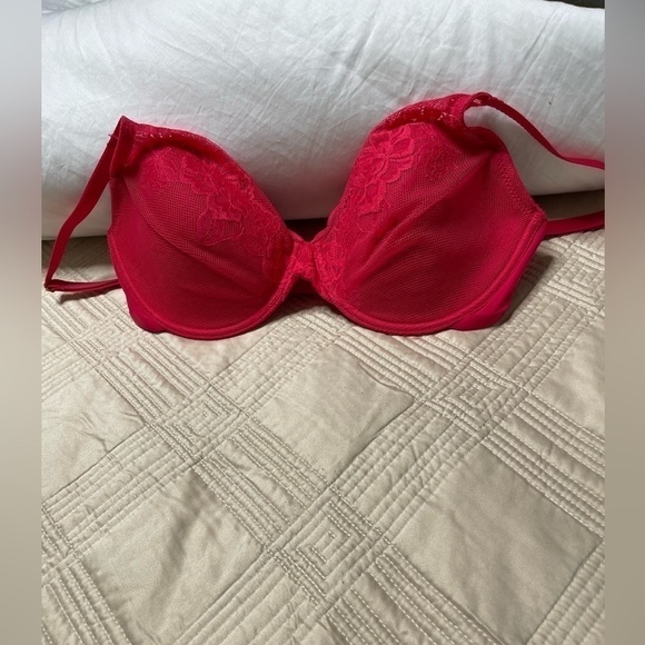 Natori Avail Full Figure Bra 32DD Convertible J Hook Underwire Contour in Chili - Picture 7 of 9